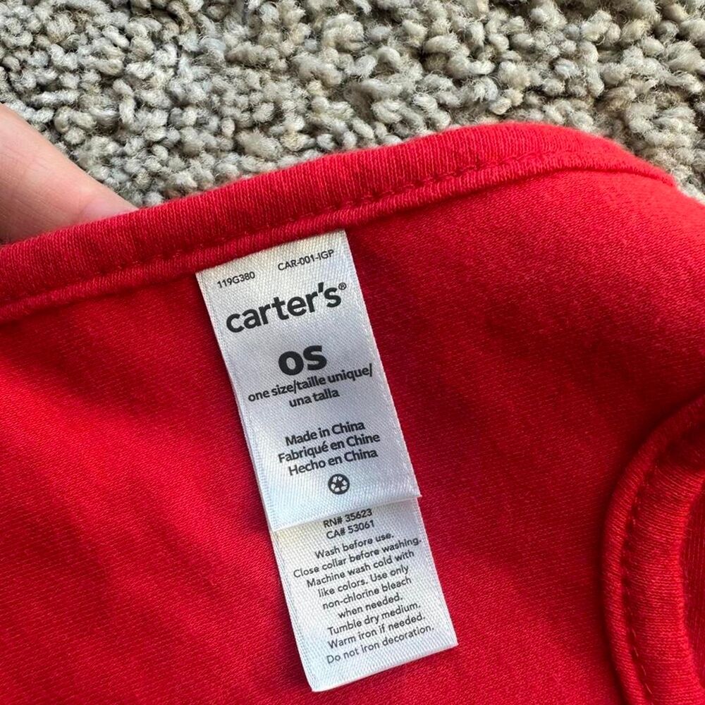Carter-s Red Accessory - Picture 2 of 2